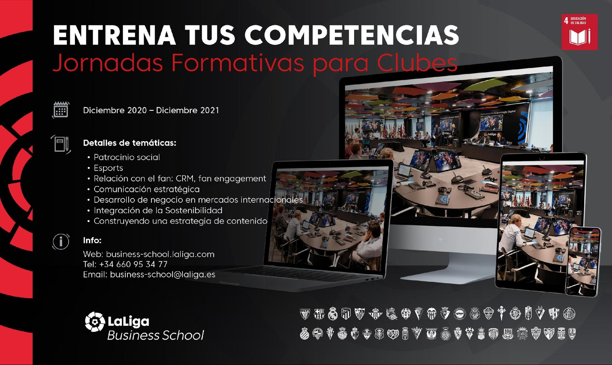 Jornadas Formativas para clubes