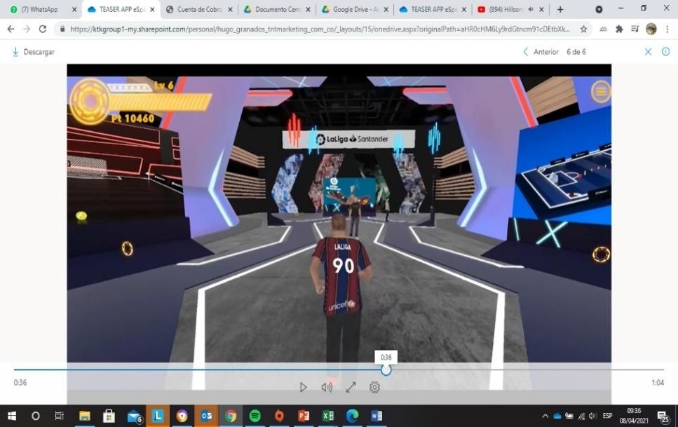 Activación Virtual LaLiga eSpace El Derbi de Madrid y El Gran Derbi