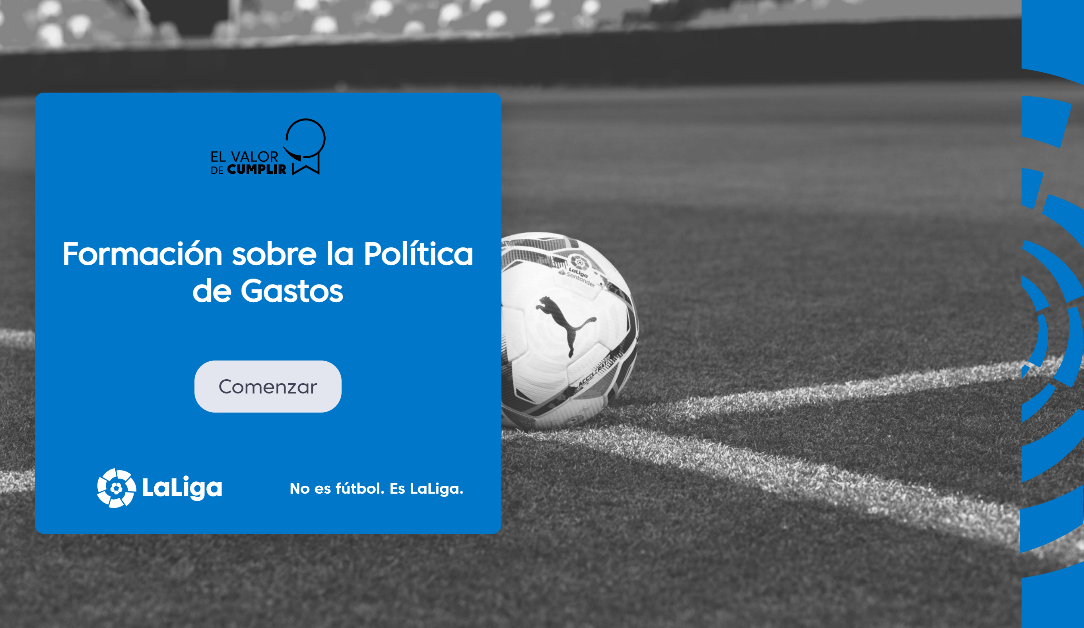 Formación sobre la Política de gastos