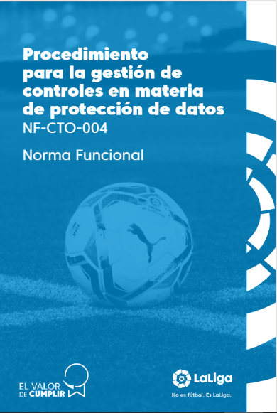 Procedimiento para la gestión de controles en materia de protección de datos