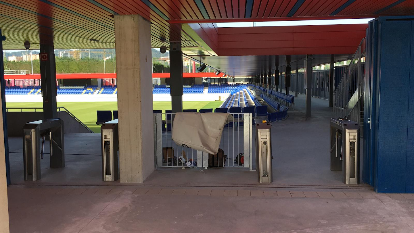 Cámaras en accesos